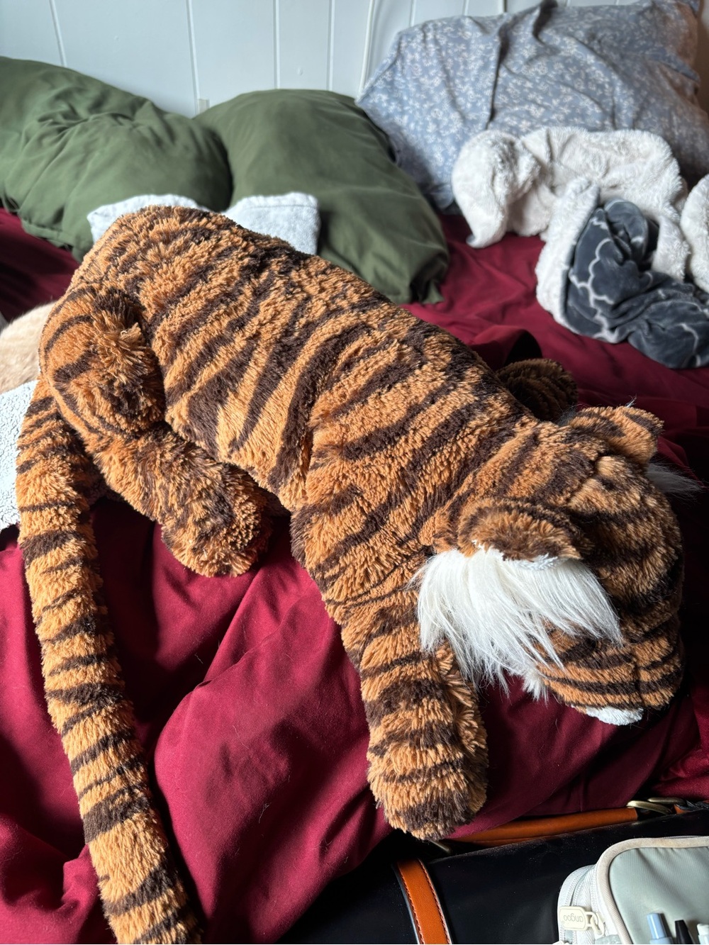 “LARGE” TIA TIGER DISCONTINUED JELLYCAT PLUSH